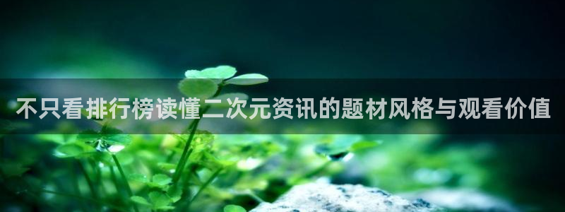 奇幻动漫:不只看排行榜读懂二次元资讯的题材风格与观看价值